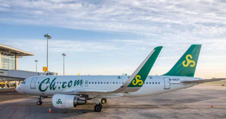 春秋航空喜迎百架飞机入列，双12特惠机票9元起抢购